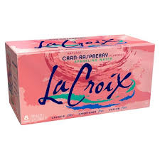 La Croix- Cran Raspberry Sparkling Water 8x355ml Product Image